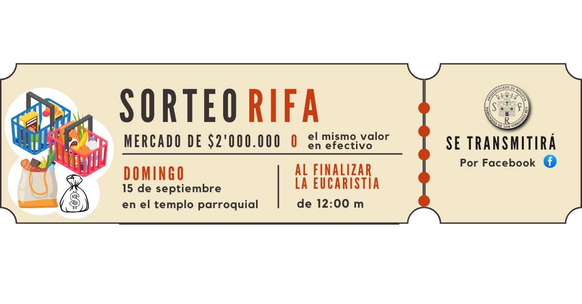 Sorteo de la rifa | San Fernando Rey